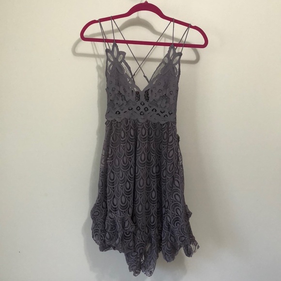 Sold.   NWT Free People One  Dress Slip "Adella" - Picture 4 of 13